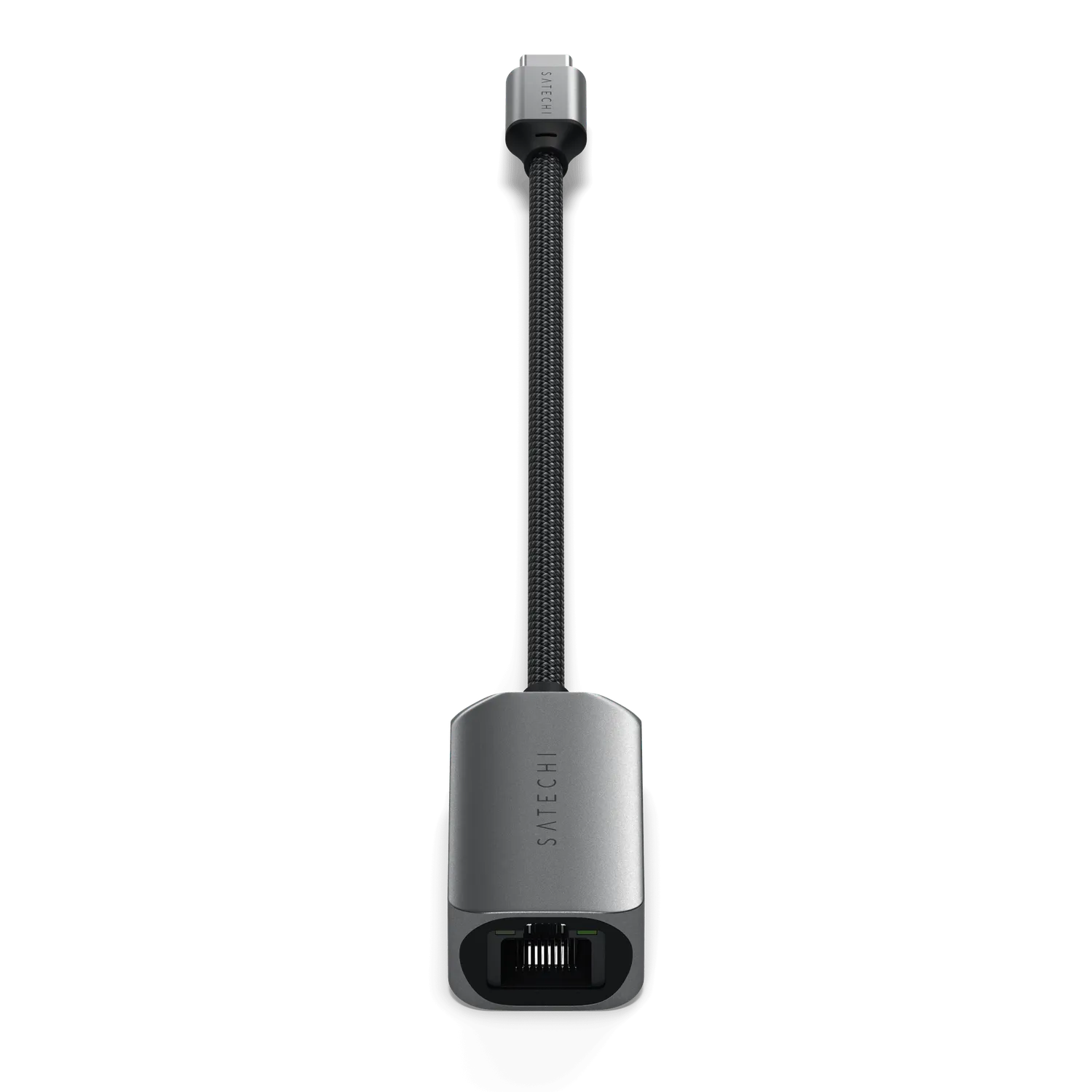 Satechi USB-C 2.5 Gigabit adaptor ethernet aluminiu
