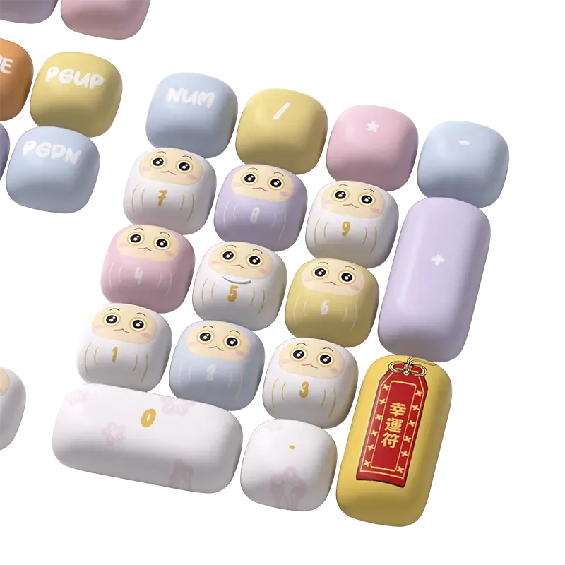 MonsGeek Good Luck Charm set taste 138 PBT
