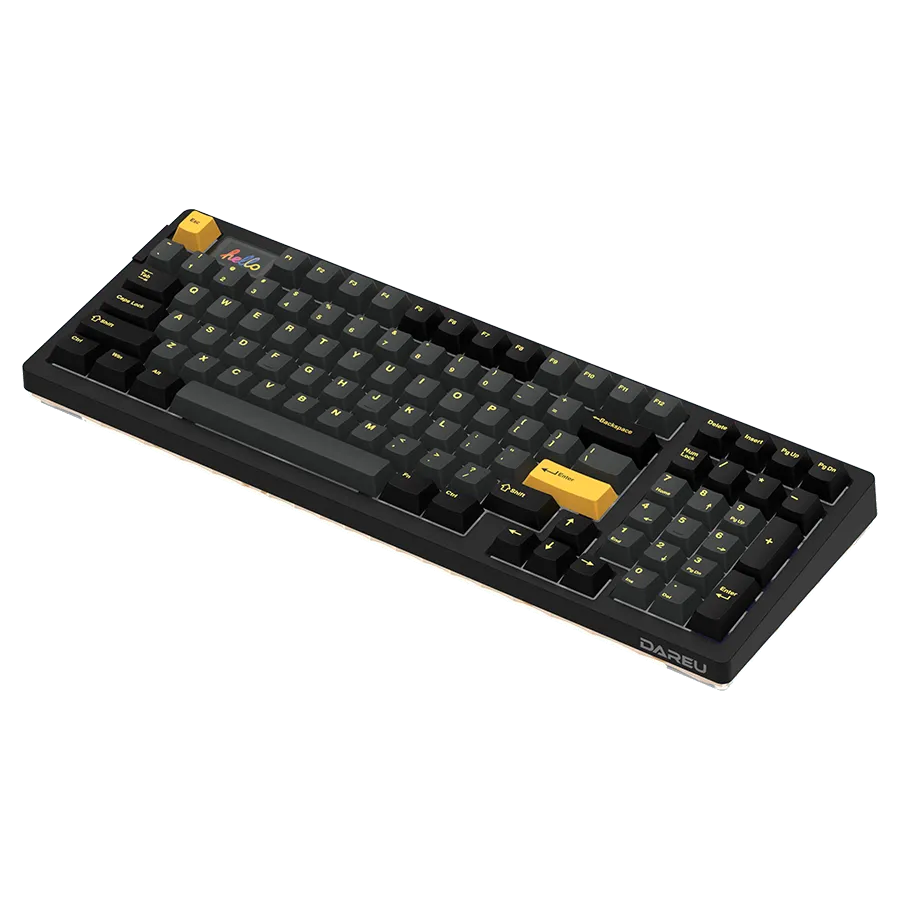 Dareu A98 PRO II tastatura wireless Neagra RGB
