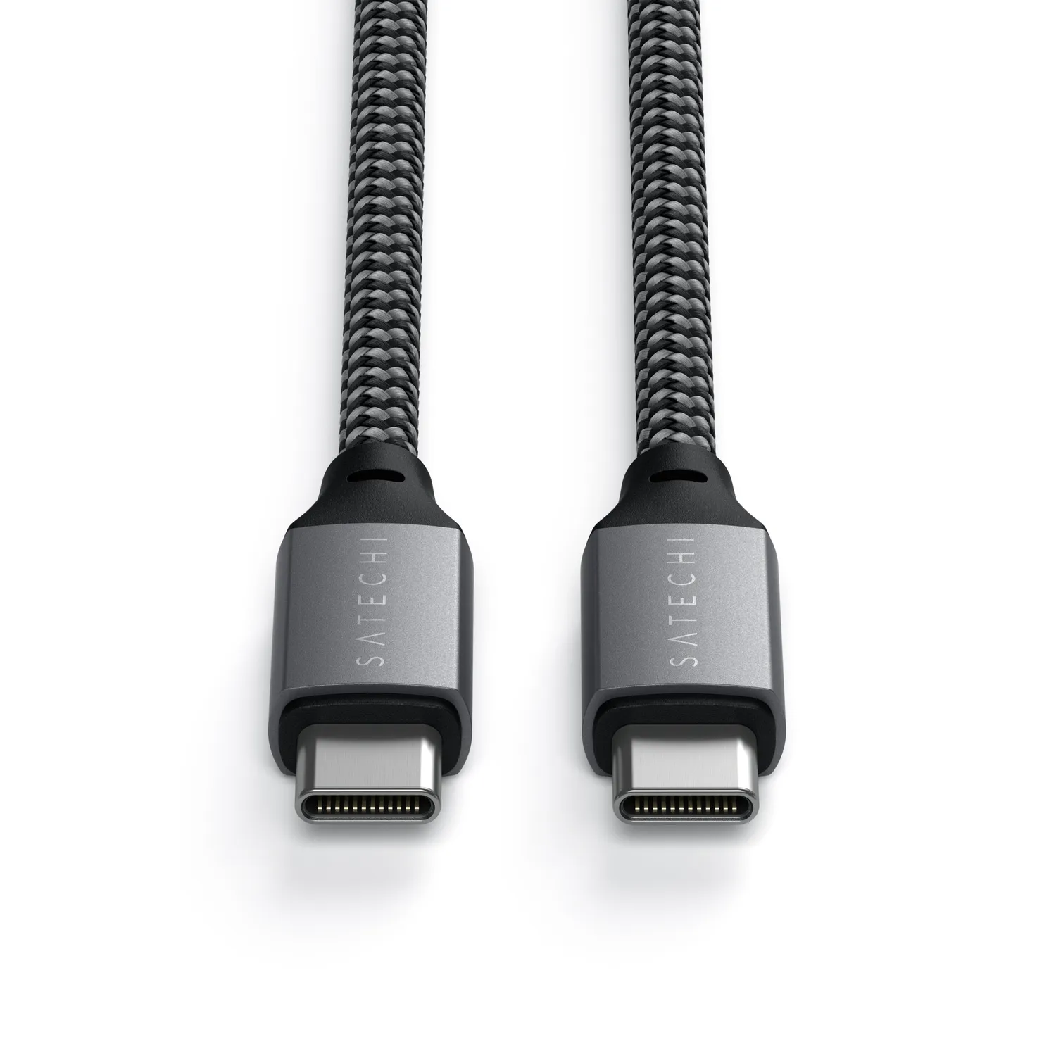 Satechi cablu incarcare USB-C la USB-C 100W Space Gray