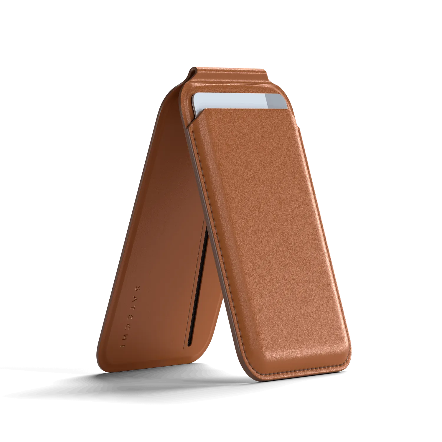 Satechi Vegan portofel magnetic iPhone negru 4 carduri