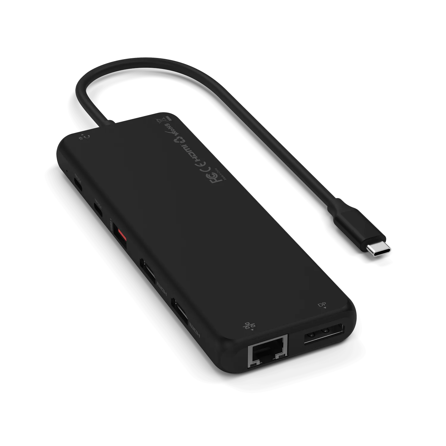 Satechi 13-in-1 USB-C hub triplu display 4K negru 100W