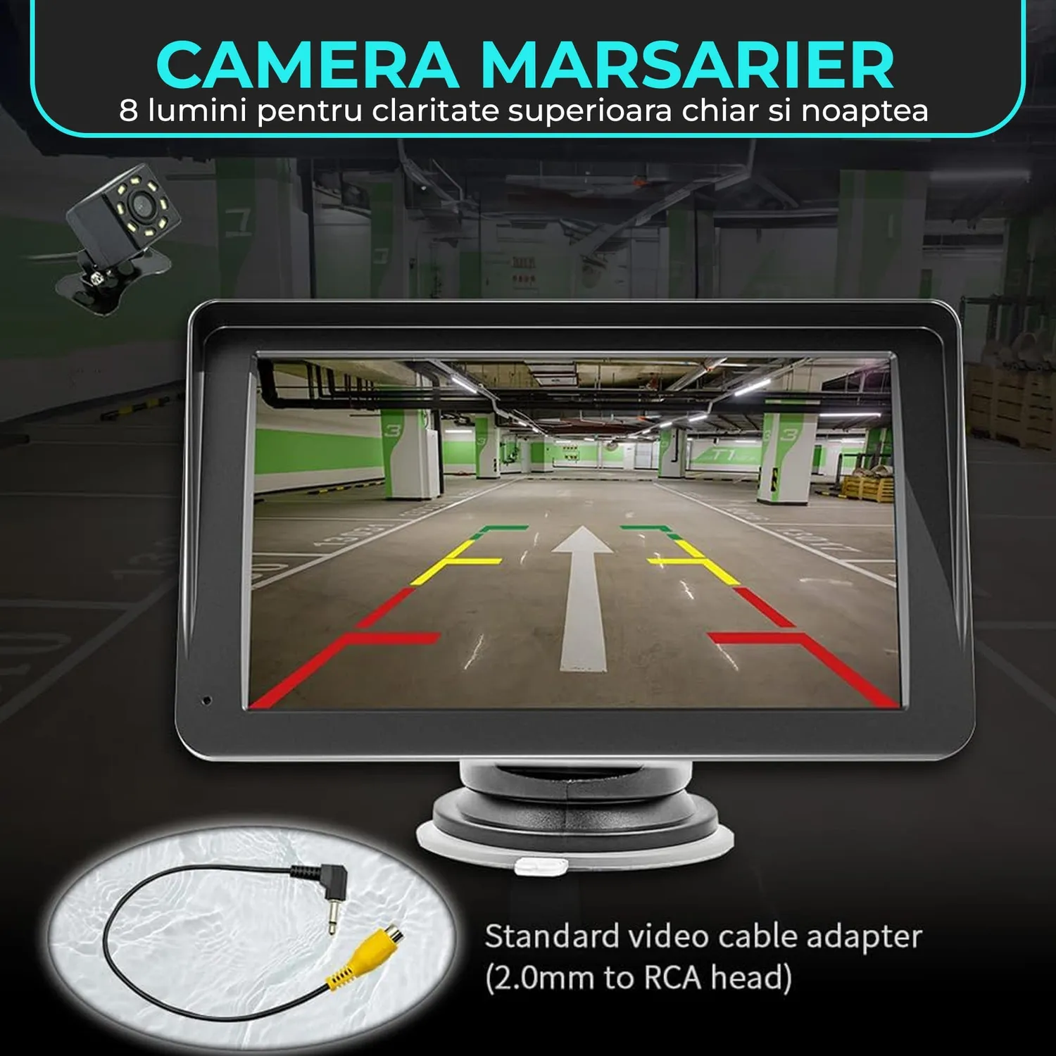 Timebox Navigație auto 7 inch HD CarPlay Android Auto