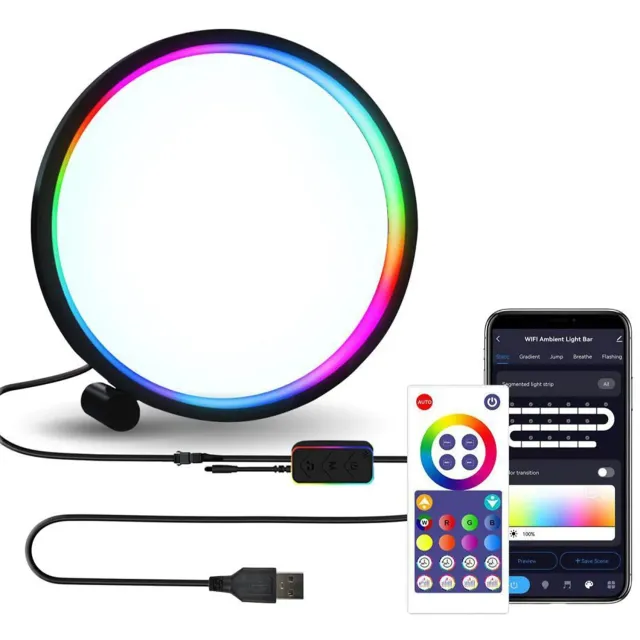 Timebox Lampa LED Smart RGB noptiera control aplicatie