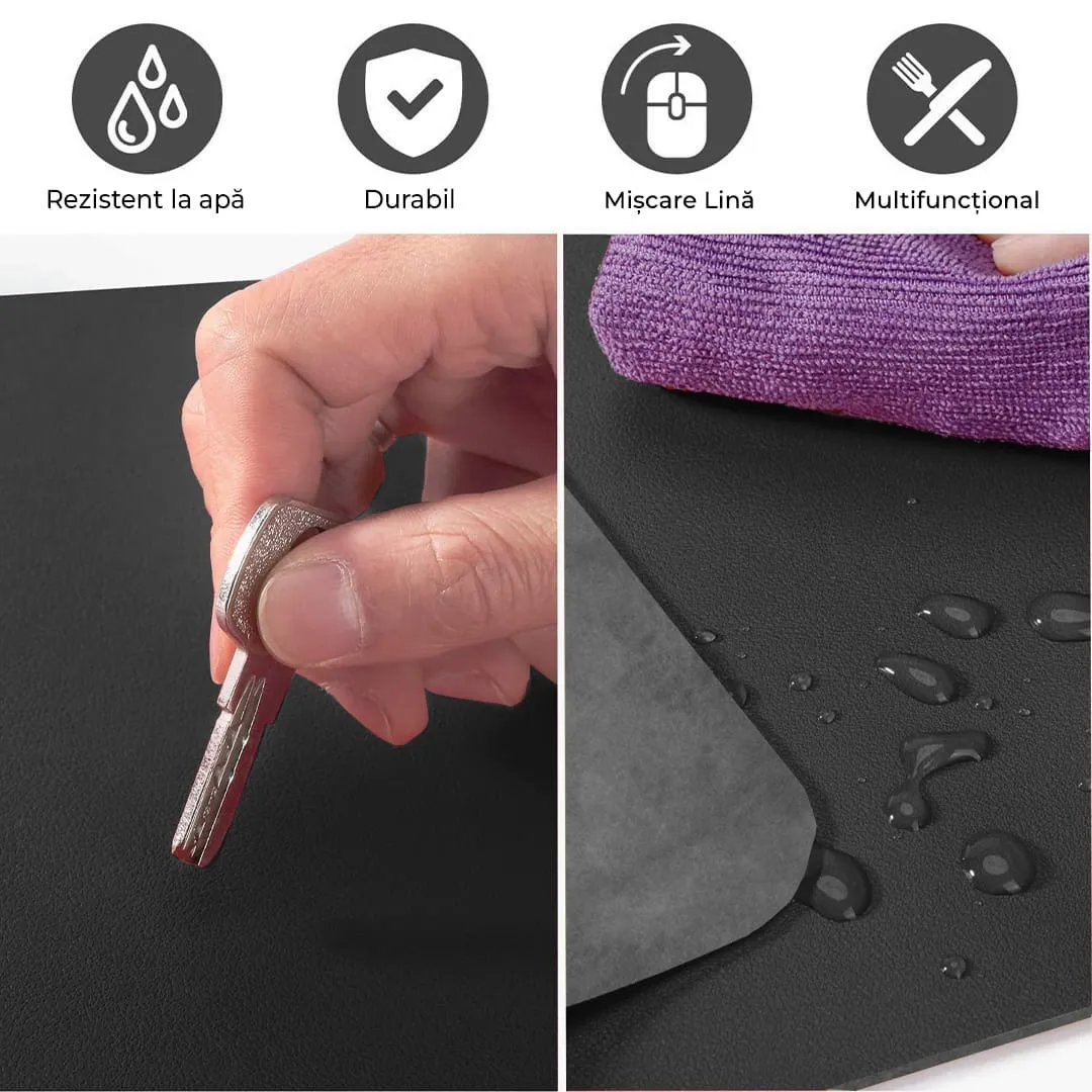 Mousepad XXL Timebox 120x60 impermeabil cusut