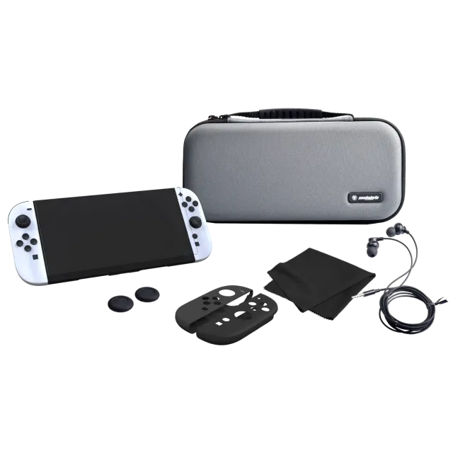 snakebytes Starter Kit S2 set accesorii Switch 2 gri