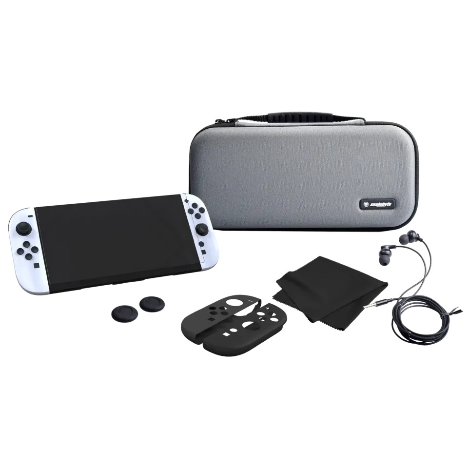snakebytes Starter Kit S2 set accesorii Switch 2 gri
