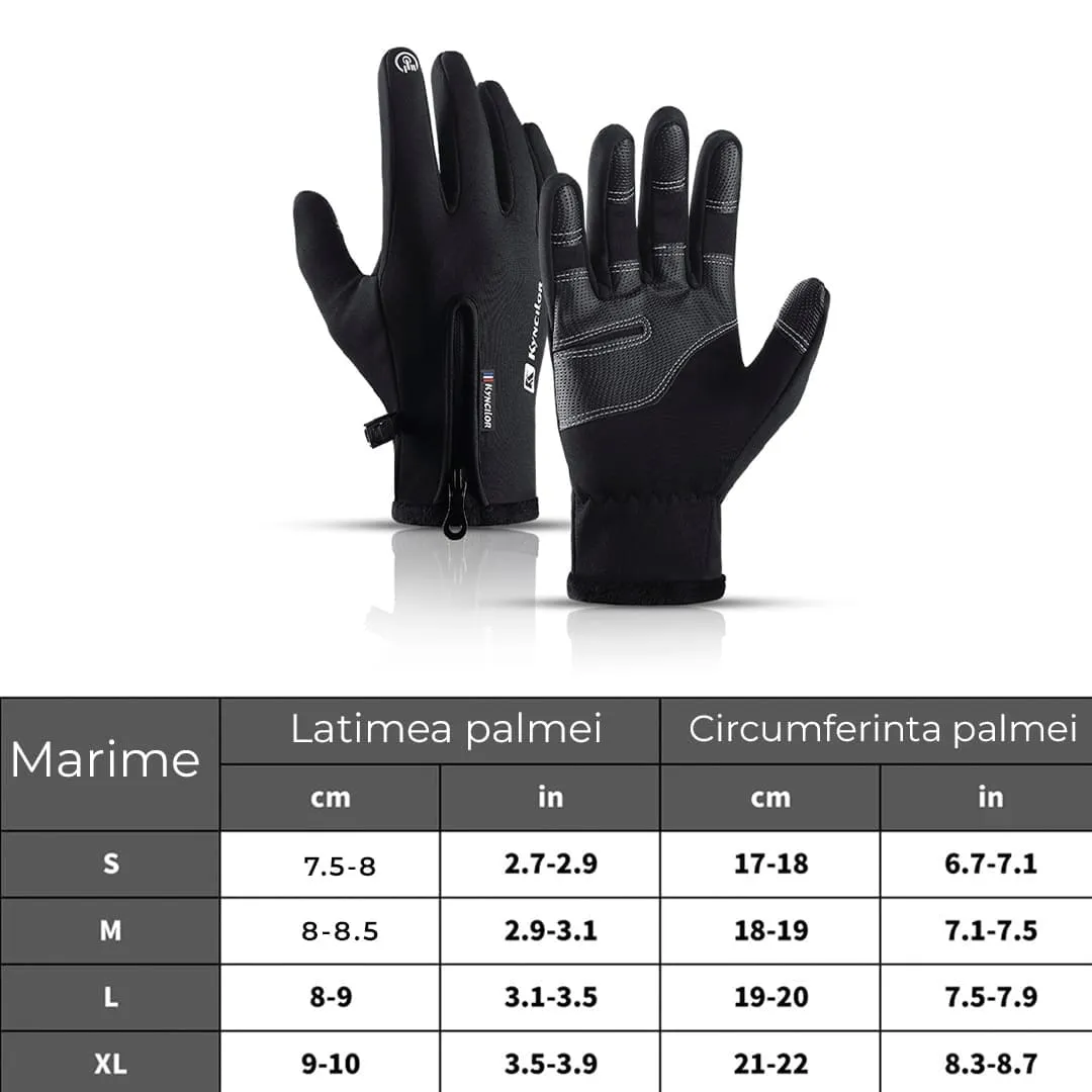 Timebox manusi sport ski ciclism touchscreen negre M unisex