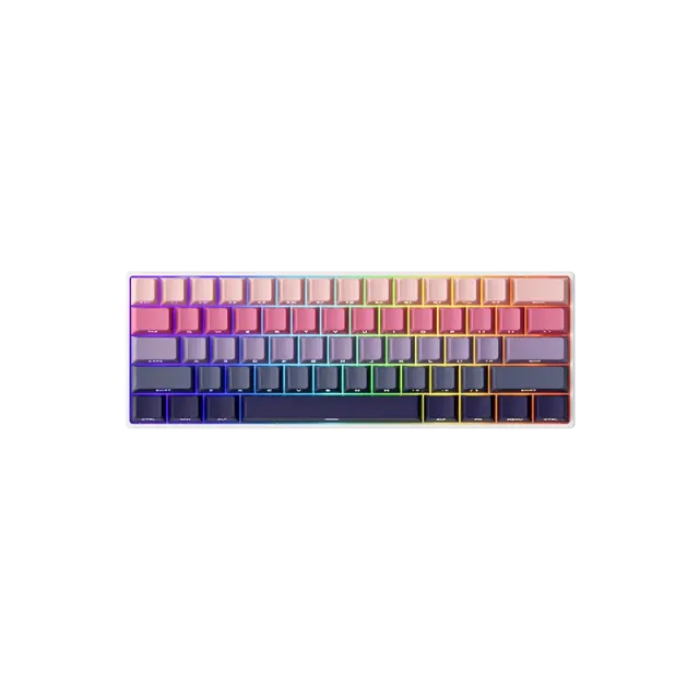 MonsGeek FUN60 Phantom Tastatură Pink Gradient 60%