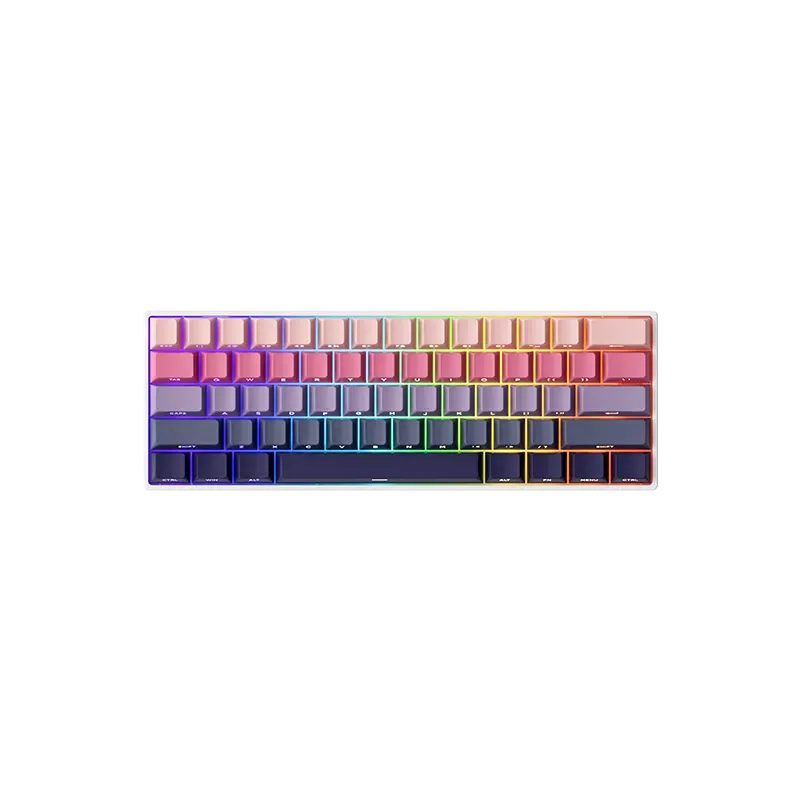 MonsGeek FUN60 Phantom Tastatură Pink Gradient 60%