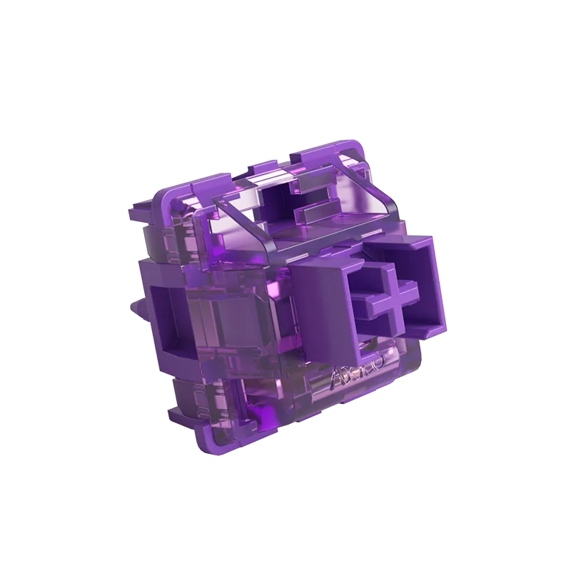 MonsGeek V3 Lavender Purple Pro switch liniar lubed