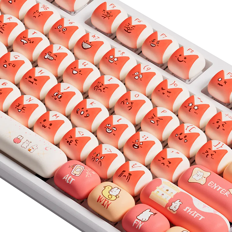 MonsGeek MG108B tastatura mecanica Bunny Apple 108 taste