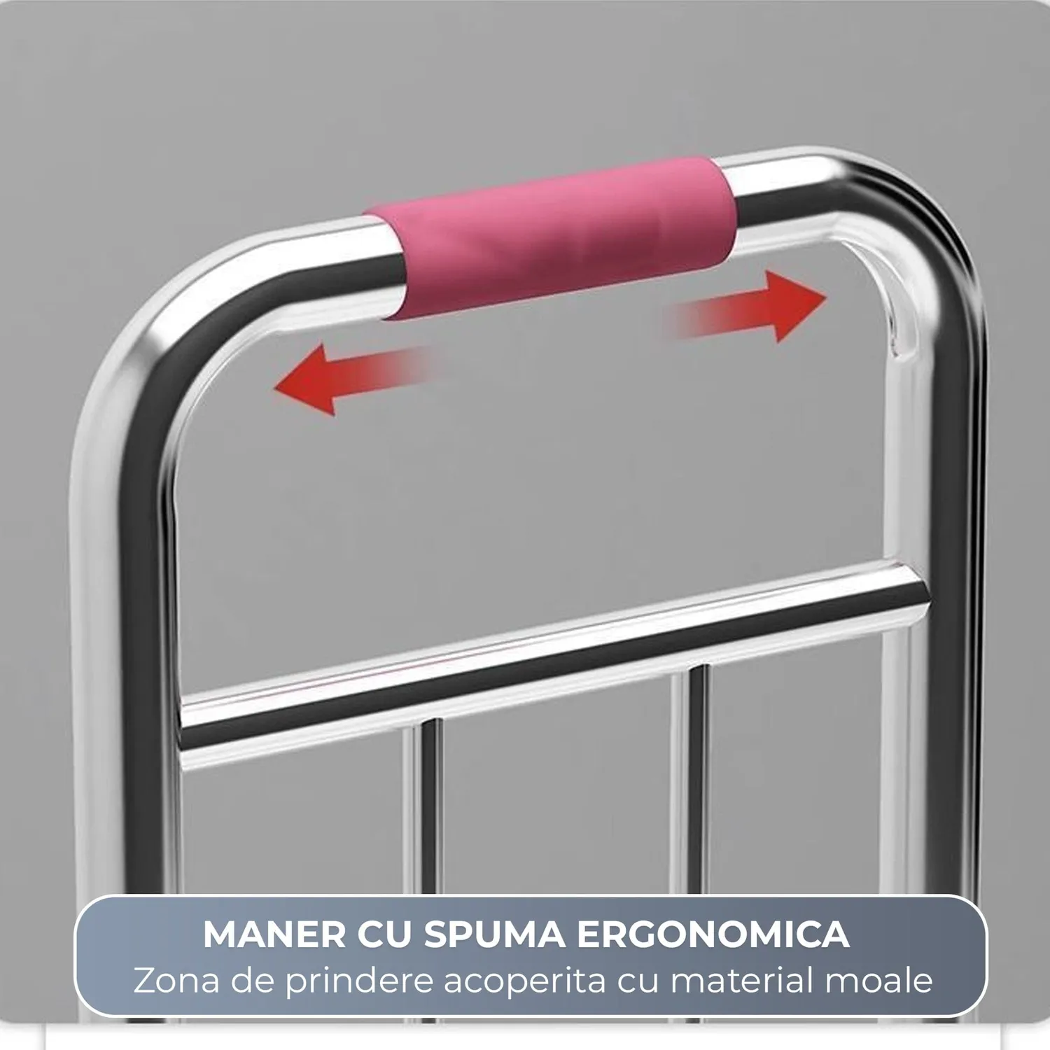 Timebox carucior pliabil scari 100kg fier 29x34cm