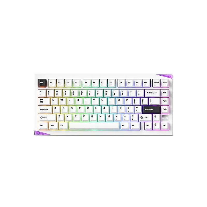 MonsGeek Mineral 01 VIA Black on White tastatura