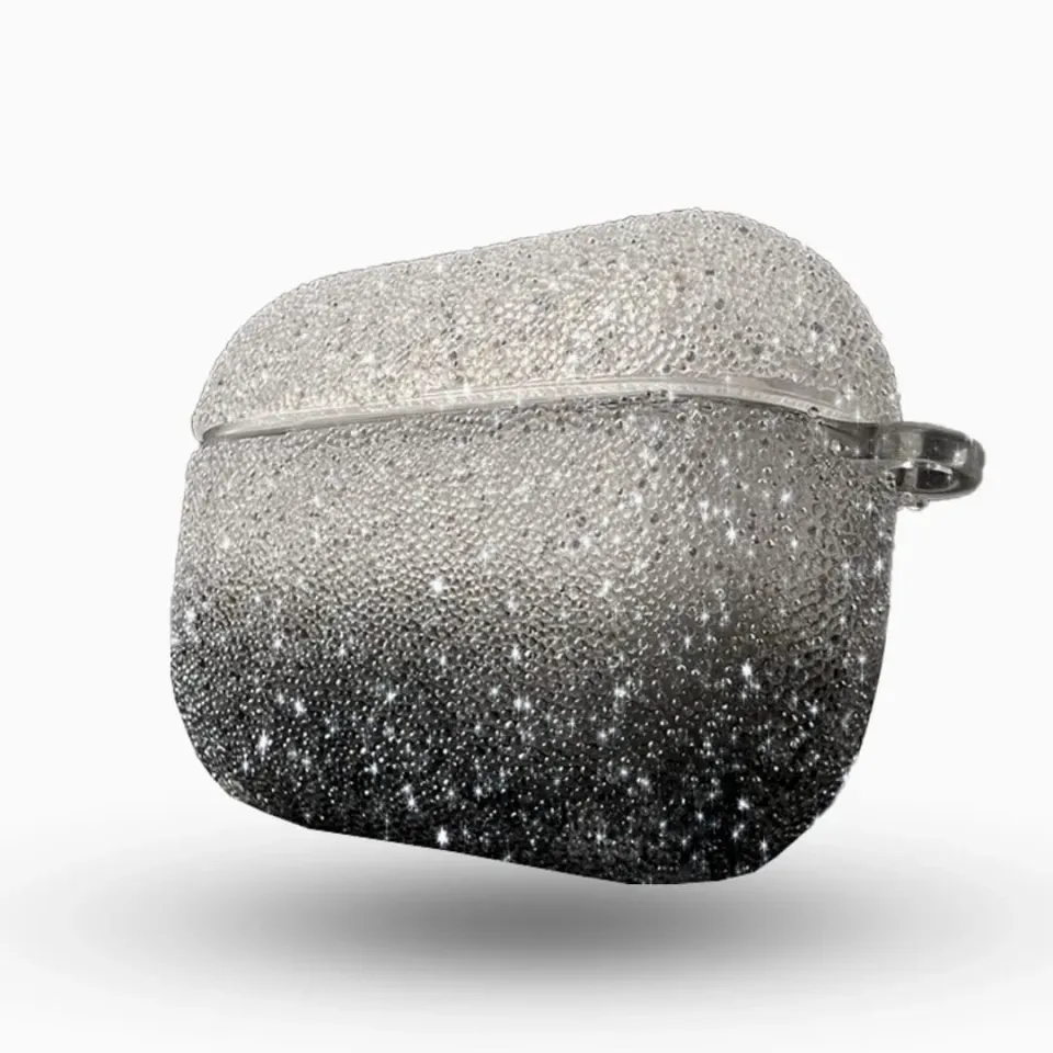 Timebox husa AirPods Pro socuri Sparkles negru