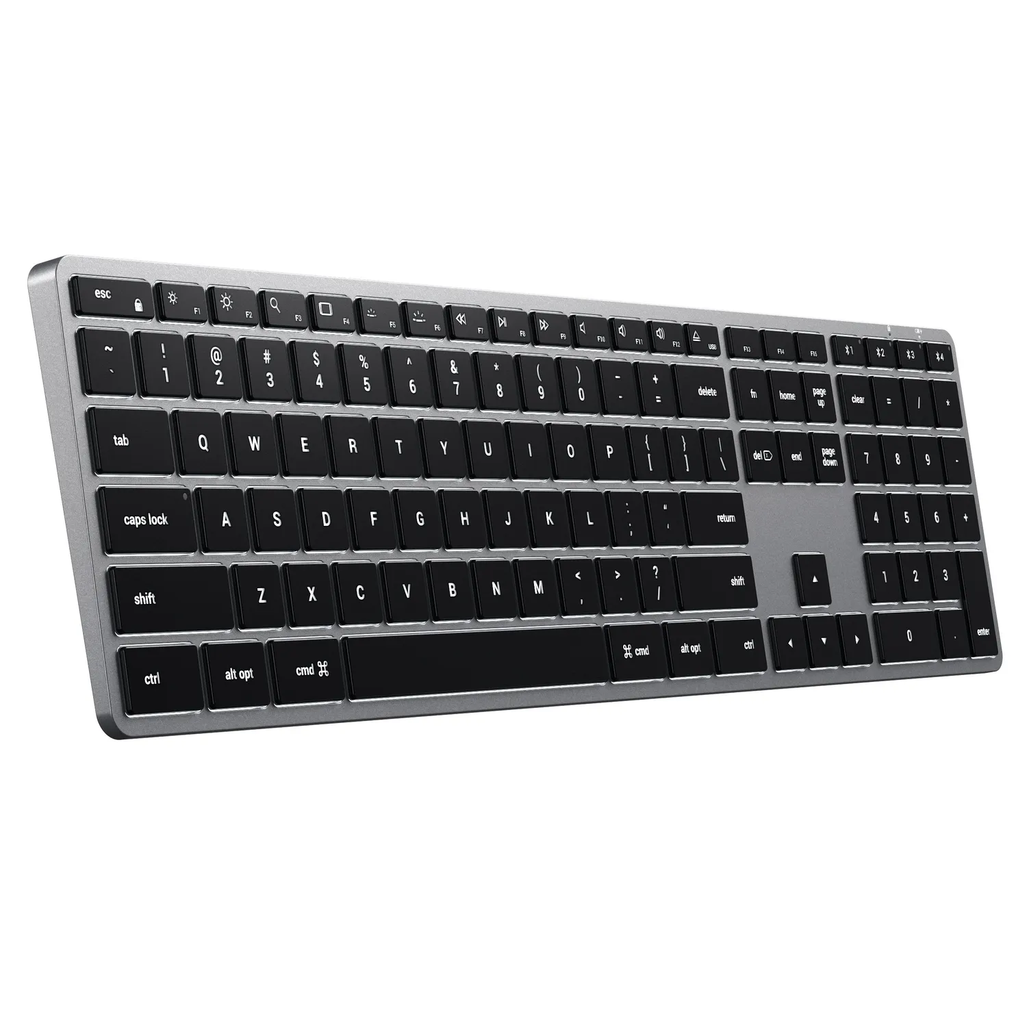 Satechi Slim X3 tastatura Bluetooth Space Gray iluminata