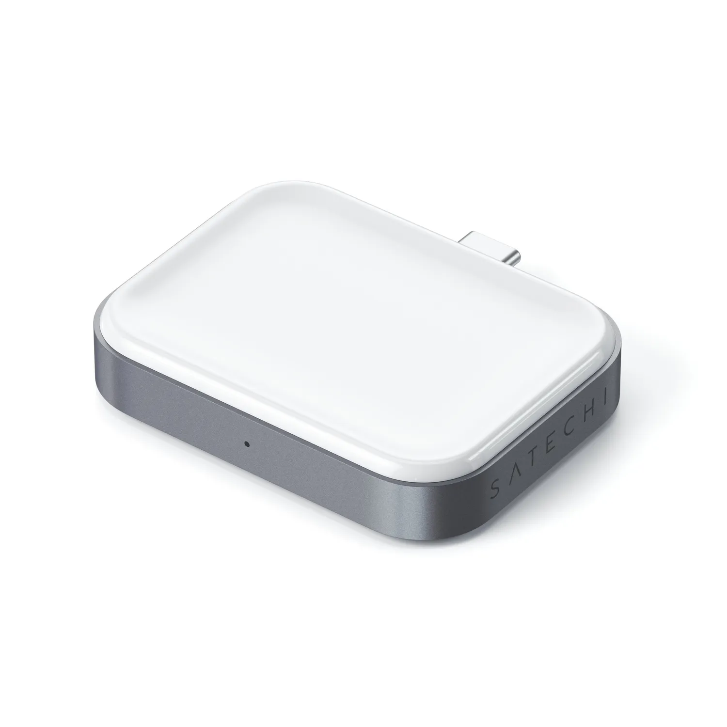 Satechi dock incarcator wireless USB-C AirPods compact