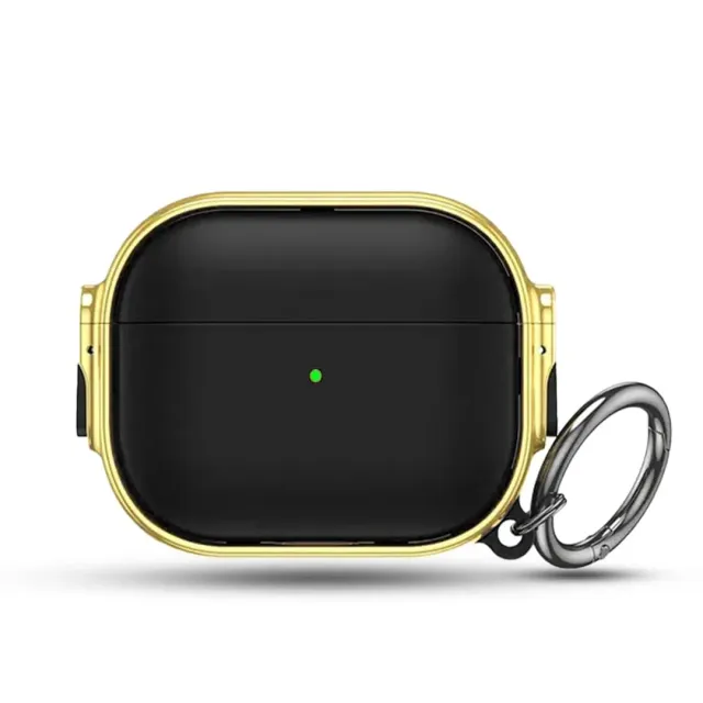 Timebox Husa Protectie AirPods Pro Negru Auriu