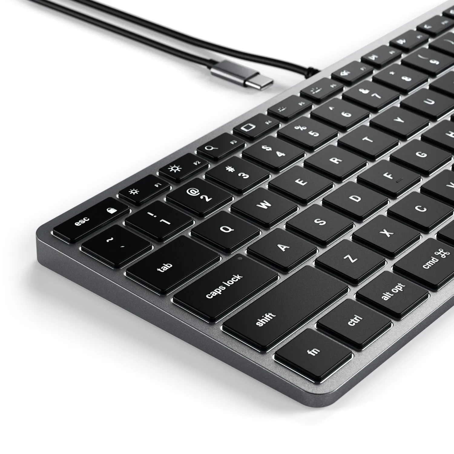Satechi Slim W1 tastatura iluminata Space Gray