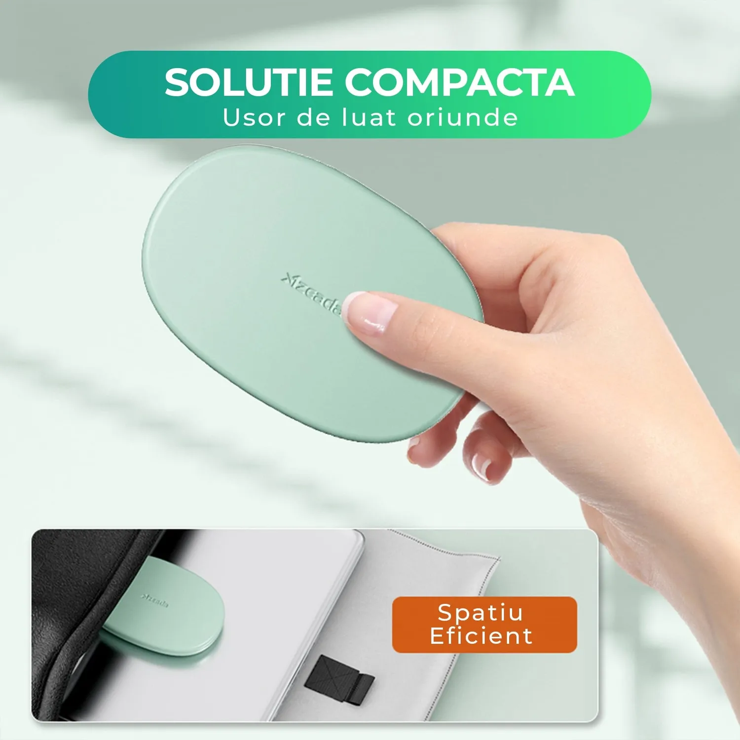 Timebox Cablu date 5 in 1 60W verde cu suport
