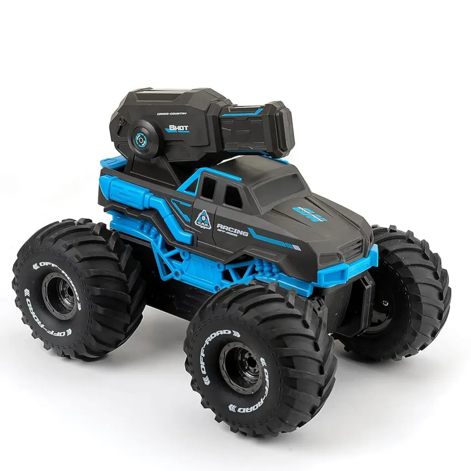 Timebox 3-in-1 masina RC cu jet apa albastra gesturi