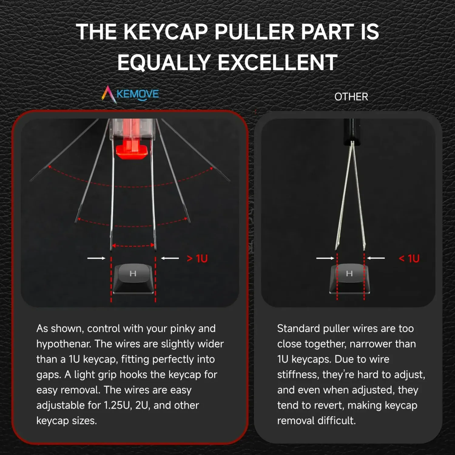 Kemove P10 puller switch 2-in-1 tastatura MX otel