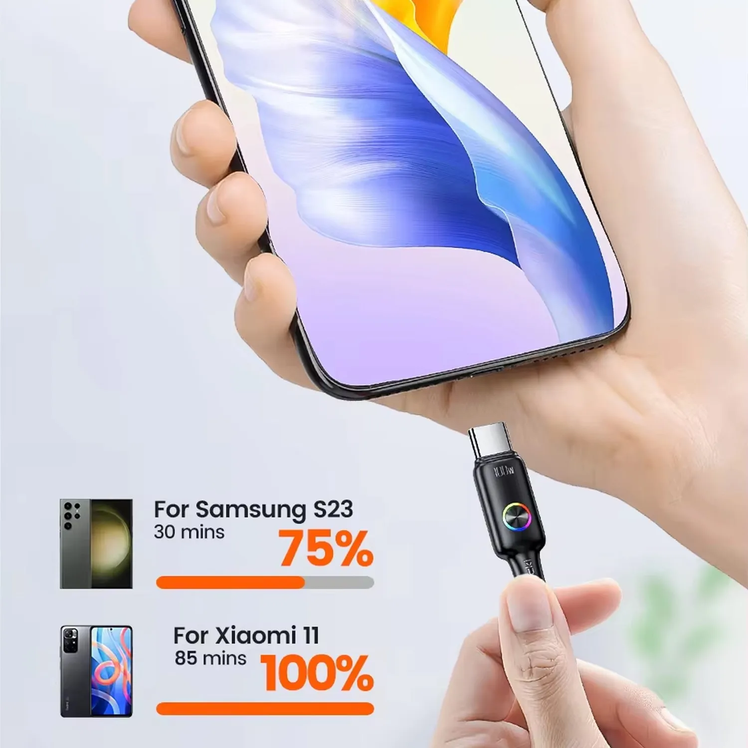 Timebox 100W 1,8m cablu USB-C Negru RGB
