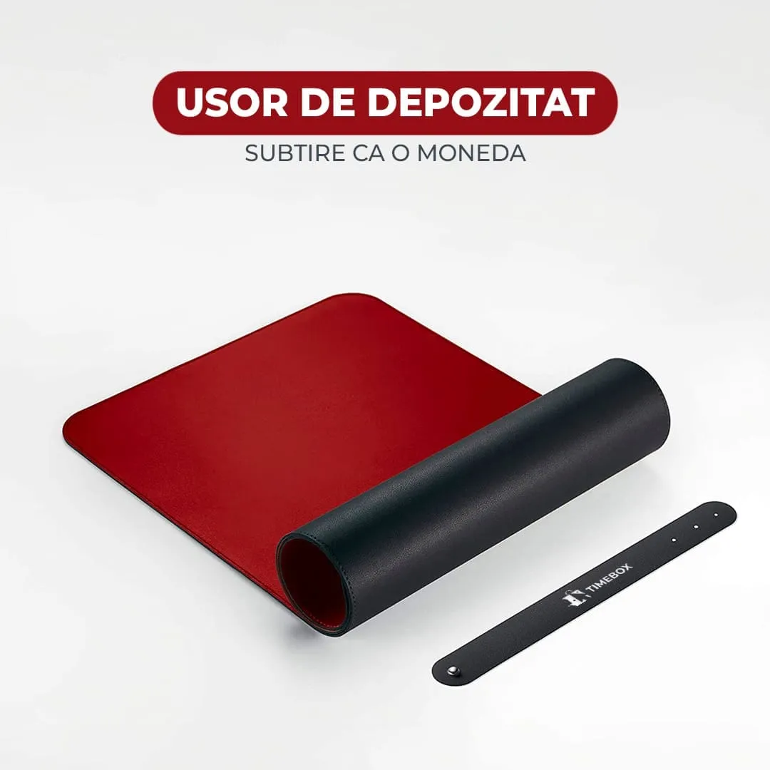 Timebox 90x45 mousepad gaming XXL piele PU