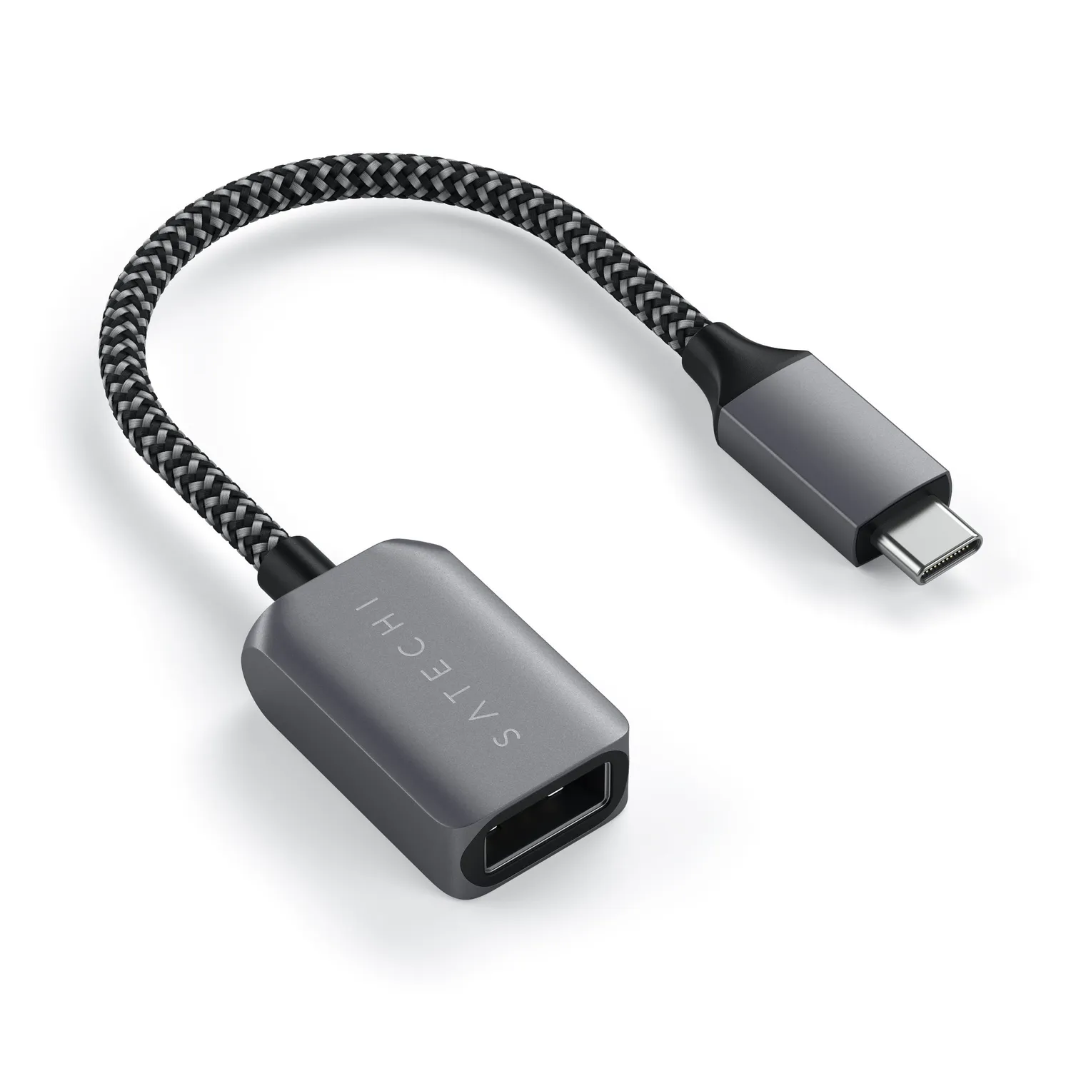 Satechi adaptor cablu USB-C la USB 3.0 5Gbps impletit
