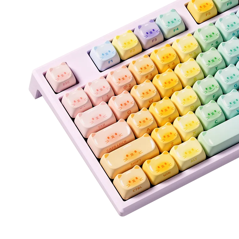 MonsGeek MG108B Colorful Cats tastatura wireless