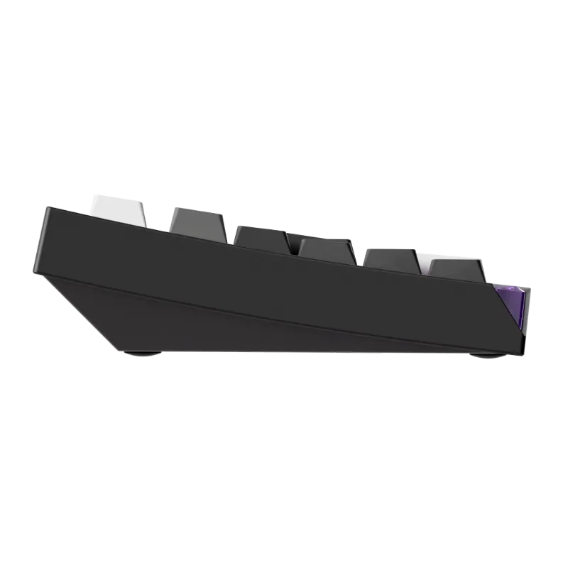 MonsGeek Mineral 01 VIA tastatura Black Silver metalica