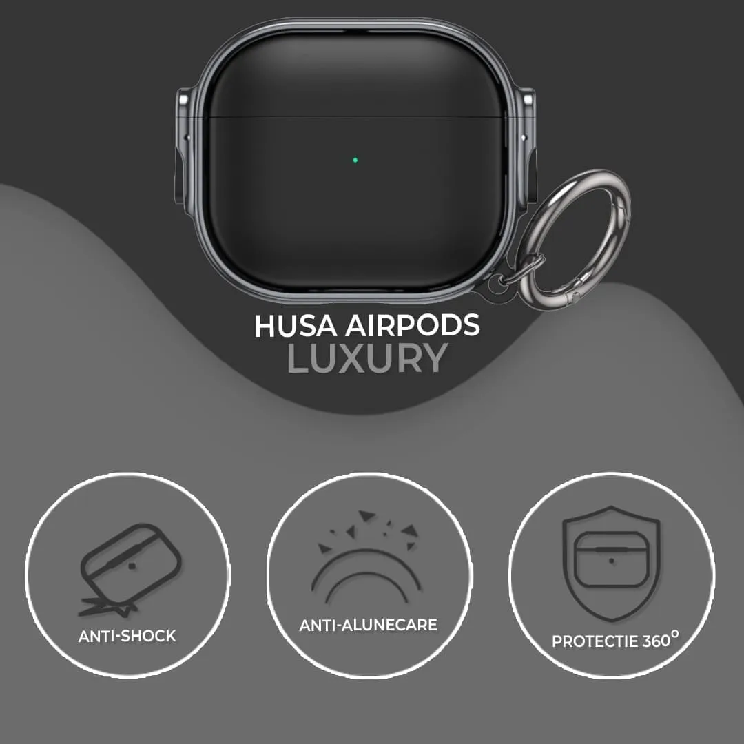 Timebox husa protectie Airpods Pro negru