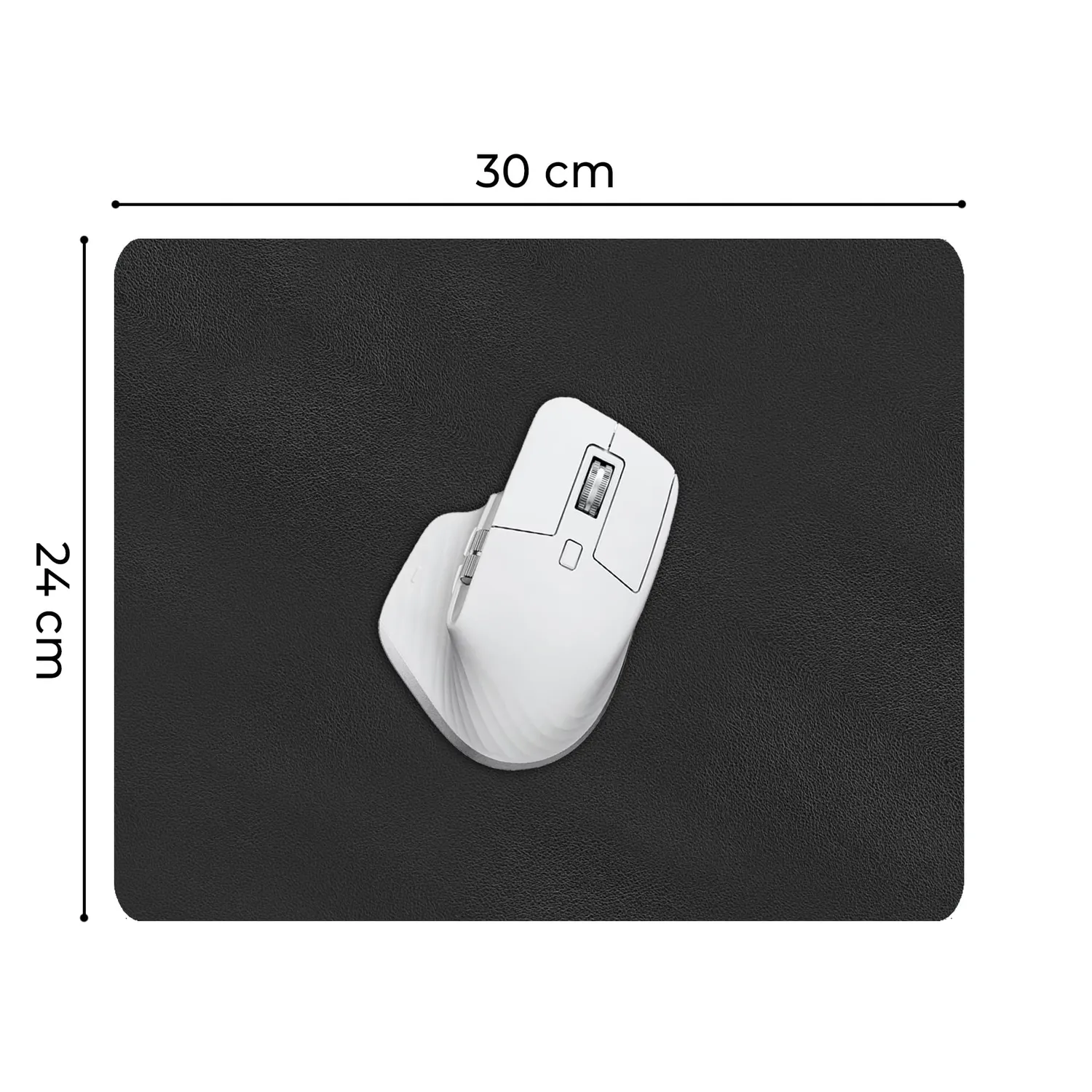 Timebox Mousepad XXL 30x24 cm Negru Impermeabil