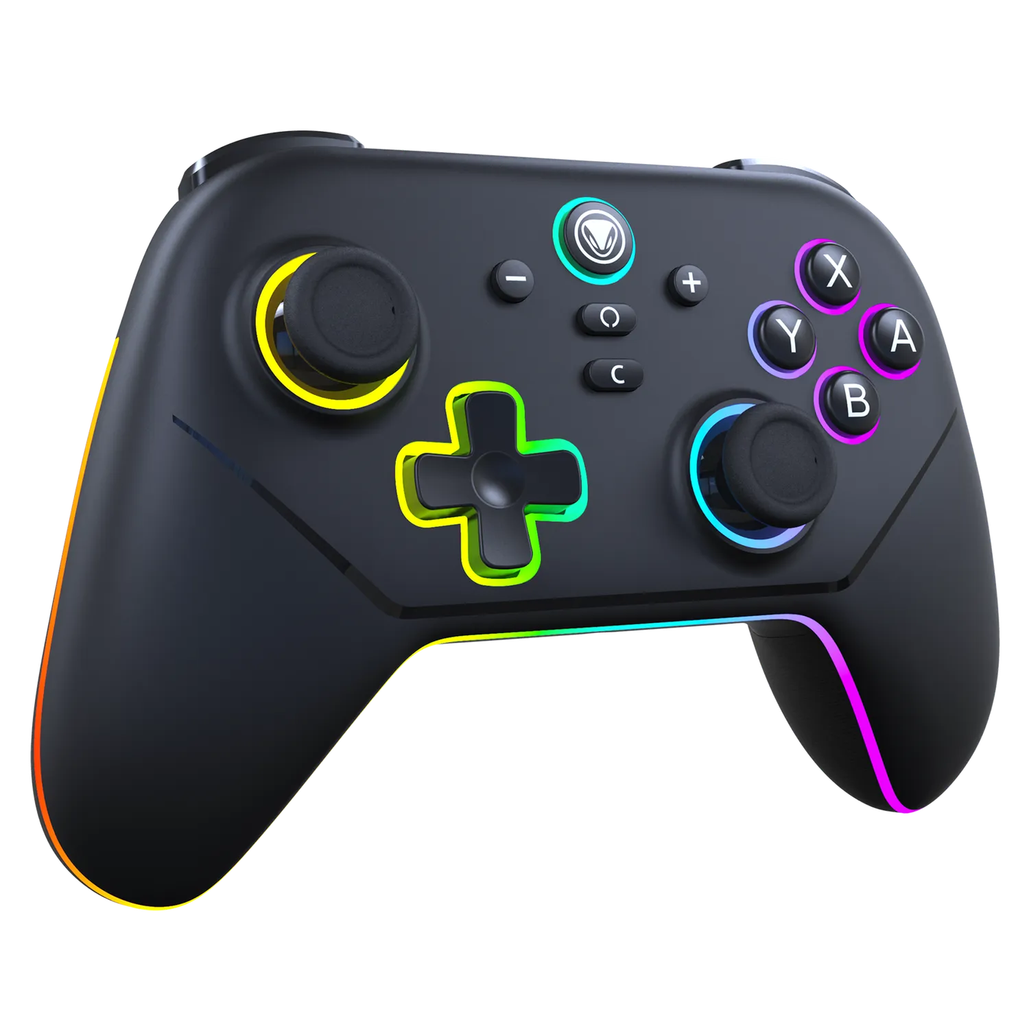 snakebytes Gamepad Pro S2 controller Switch 2 negru Hall