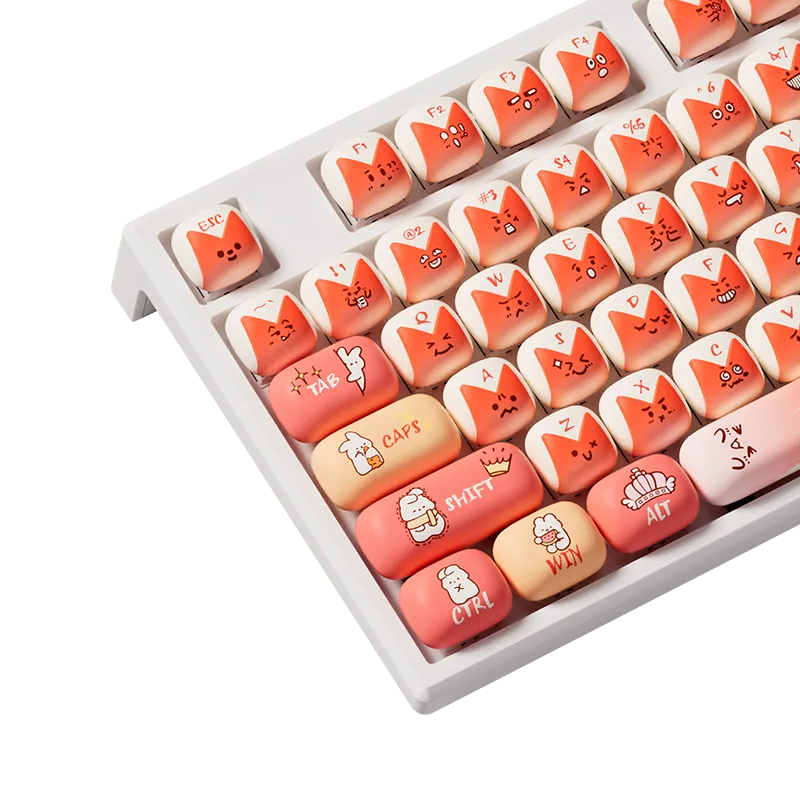 MonsGeek MG108B tastatura mecanica Bunny Apple 108 taste