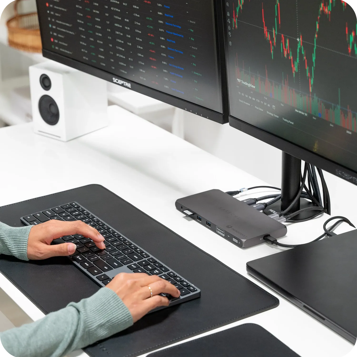 Satechi Thunderbolt 4 statie andocare DisplayLink EU
