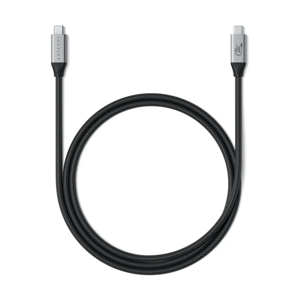 Satechi USB4 Pro cablu USB-C 1,2m 240W 40Gbps 8K